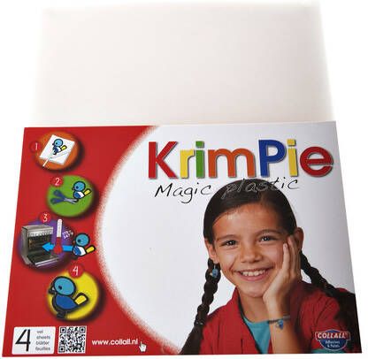 Collall Krimpievel Magic Plastic transparant setà 4 vel