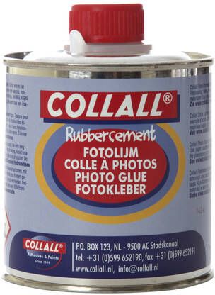 Collall Rubbercement 250ml + kwast