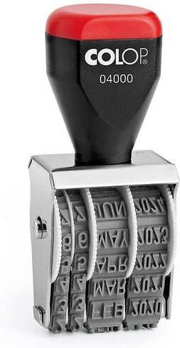 Colop Datumstempel 04000 niet zelfinktend 4mm