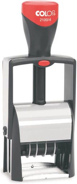 Colop Datumstempel Heavy Duty 2100 4 Classic Line Nederlands rood