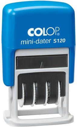 Colop Datumstempel Printer Mini S 120 Nederlands blauw