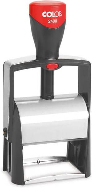 Colop Tekststempel 2400 personaliseerbaar 6regels 58x27mm