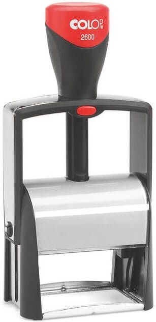 Colop Tekststempel 2600 personaliseerbaar 8regels 58x37mm