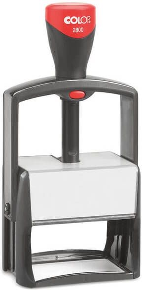 Colop Tekststempel 2800 personaliseerbaar 10regels 68x49mm