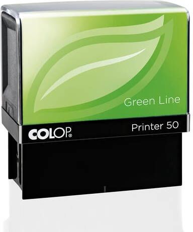 Colop Tekststempel 50 green line personaliseerbaar 7regels 69x30mm