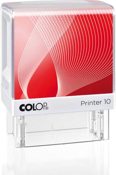 Colop Tekststempel Printer 10 personaliseerbaar 3regels 27x10mm - Foto 2