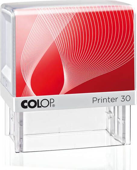 Colop Tekststempel Printer 30 personaliseerbaar 5regels 47x18mm - Foto 2