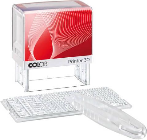 Colop Tekststempel Printer 30 1 personaliseerbaar 5regels 47x18mm