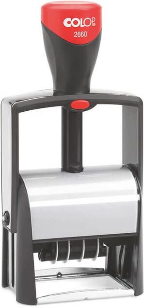 Colop Woord-datumstempel 2660 personaliseerbaar 37x58