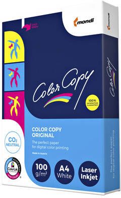 Color copy Laserpapier A4 100gr wit 500vel