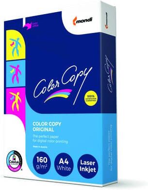 Merkloos Color Copy printpapier ft A4 160 g pak van 250 vel