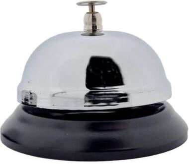 Office Baliebel 85mm chroom zwart