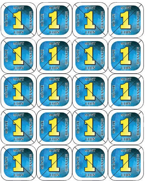 Combicraft Consumptie breekmunten 200st blauw