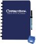 Correctbook Notitieboek uitwisbaar en herbruikbaar A4 blanco marine blauw - Thumbnail 3