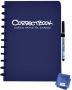 Correctbook A4 Original: uitwisbaar herbruikbaar notitieboek gelijnd Midnight Blue (marineblauw) - Thumbnail 2