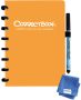 Correctbook A5 Original: uitwisbaar herbruikbaar notitieboek blanco Peachy Orange (oranje) - Thumbnail 2