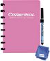 Correctbook A5 Original: uitwisbaar herbruikbaar notitieboek gelijnd Blossom Pink (roze) - Thumbnail 2