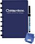 Correctbook A5 Original: uitwisbaar herbruikbaar notitieboek gelijnd Midnight Blue (marineblauw) - Thumbnail 2
