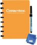 Correctbook A5 Original: uitwisbaar herbruikbaar notitieboek gelijnd Peachy Orange (oranje) - Thumbnail 2