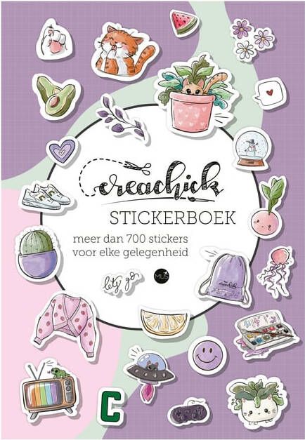 Crea Chick Stickerboek CreaChick A5 50 vel