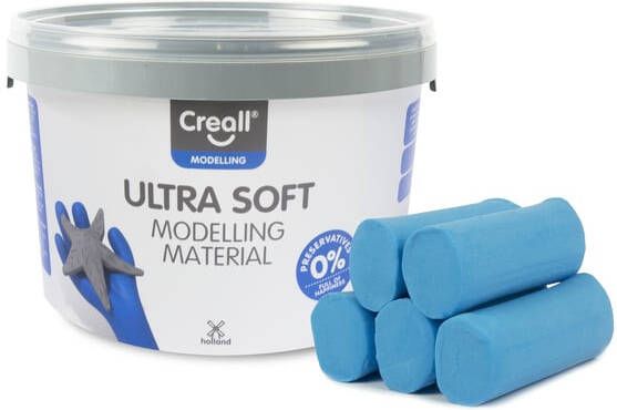 Creall Klei Play-it Ultra Soft helder blauw 1100 gram