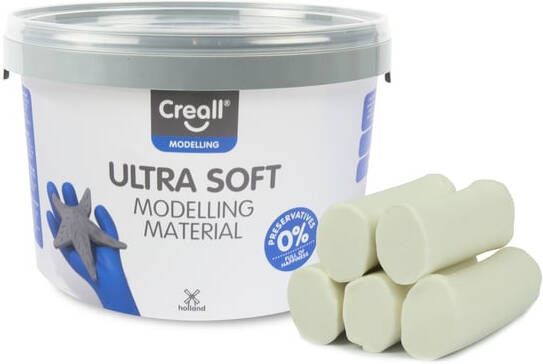 Creall Klei Play-it Ultra Soft helder wit 1100 gram