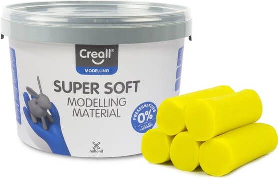 Creall Klei supersoft geel 1750gram