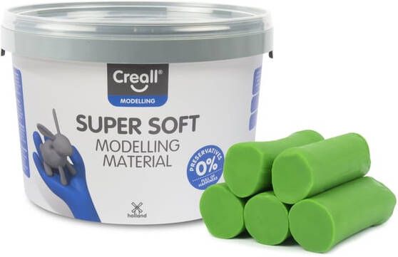 Creall Klei supersoft groen 1750gram