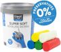 Creall Klei supersoft rood blauw groen geel wit 450gr - Thumbnail 2