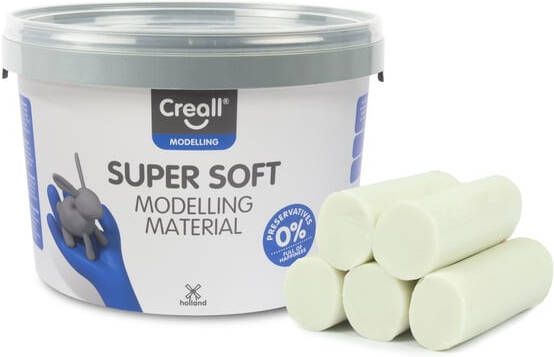 Creall Klei supersoft wit 1750gram