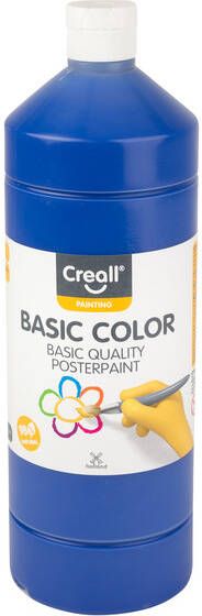 Creall Plakkaatverf basic 11 donkerblauw 1000ml