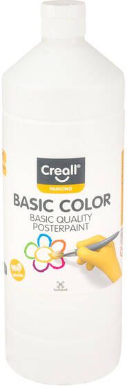 Creall Plakkaatverf basic 21 wit 1000 ml