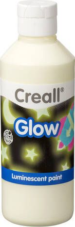 Creall Plakkaatverf glow in the dark groen 250 ml