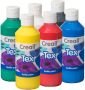 Creall Textielverf Tex 6 stuks 6 kleuren Ã  250ml - Thumbnail 2