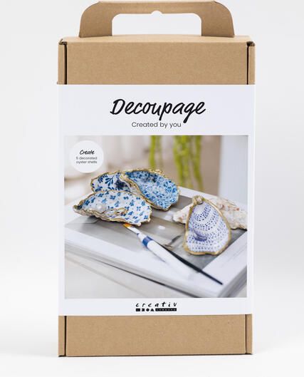 Creativ Company Hobbyset decoupage oesterschelpen