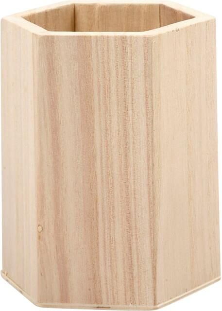 Creativ Company Pennenbak zeshoek 10.5x8cm triplex