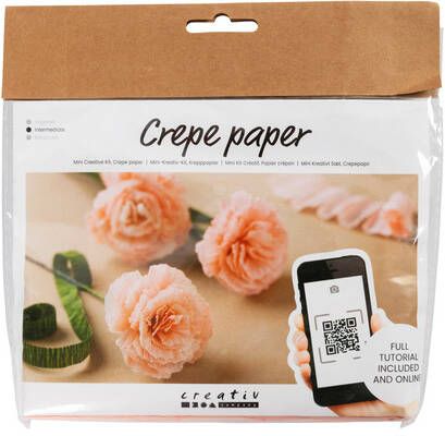 Creotime Crêpepapier Creativ Company DIY anjers