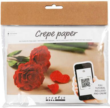 Creotime Hobbyset CrÃƒÆ Ã‚Âªpepapier Anjers Rozen mini