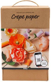 Creotime CrÃªpepapier Creativ Company DIY starterset bloemen