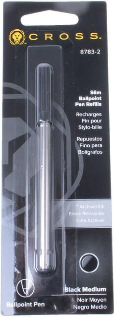 Cross Balpenvulling slim click M zwart