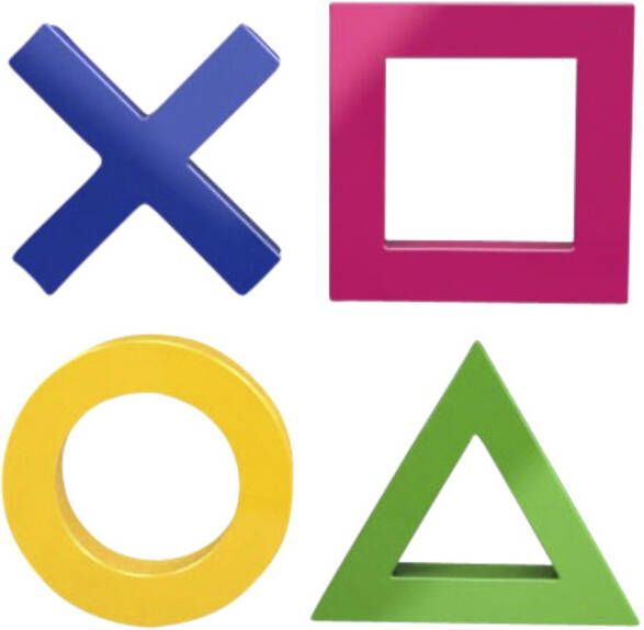 Dahle Mega Magnet Mini Neodymium Magneet Pak Van 4 Stuks In Leuke Vormen 6 Stuks - Foto 2