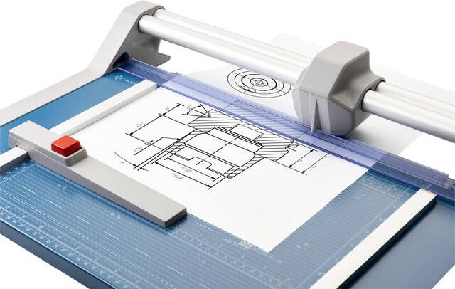 Dahle rolsnijmachine 550 voor ft A4 capaciteit: 20 vel - Foto 2