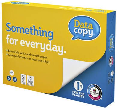 Datacopy Kopieerpapier A4 80gr wit 500vel