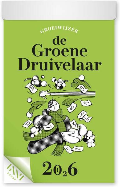 De Druivelaar Dagscheurkalender 2026 de Groene Druivelaar