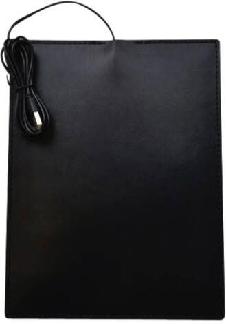 De Warmemat Verwarmde muismat DeWarmeMat USB 25 x 20 cm zwart