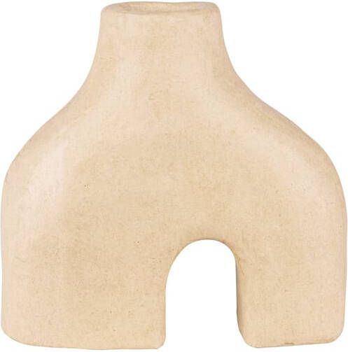 Décopatch Figuur vaas dubbele voet 19x7x18cm