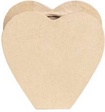 Décopatch Figuur vaas hart waterproof 13x5x13cm