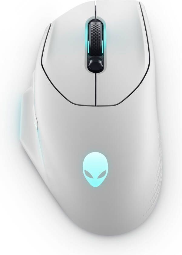Dell Alienware AW620M muis Gamen Rechtshandig RF Wireless + USB Type-C Optisch 26000 DPI