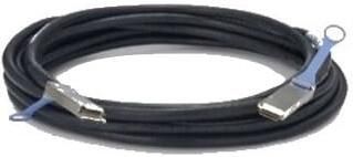 Dell 470-ABQE InfiniBand en Glasvezelkabel 3 m QSFP28 Zwart Roestvrijstaal