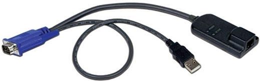 Dell A7485901 toetsenbord-video-muis (kvm) kabel Zwart